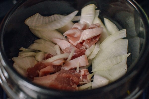 Kimchi Stew (Kimchi Jigae), by thewoksoflife.com