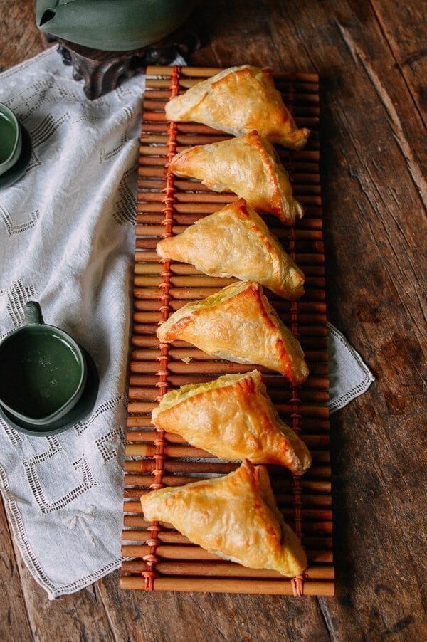 Curry Puffs, by thewoksoflife.com
