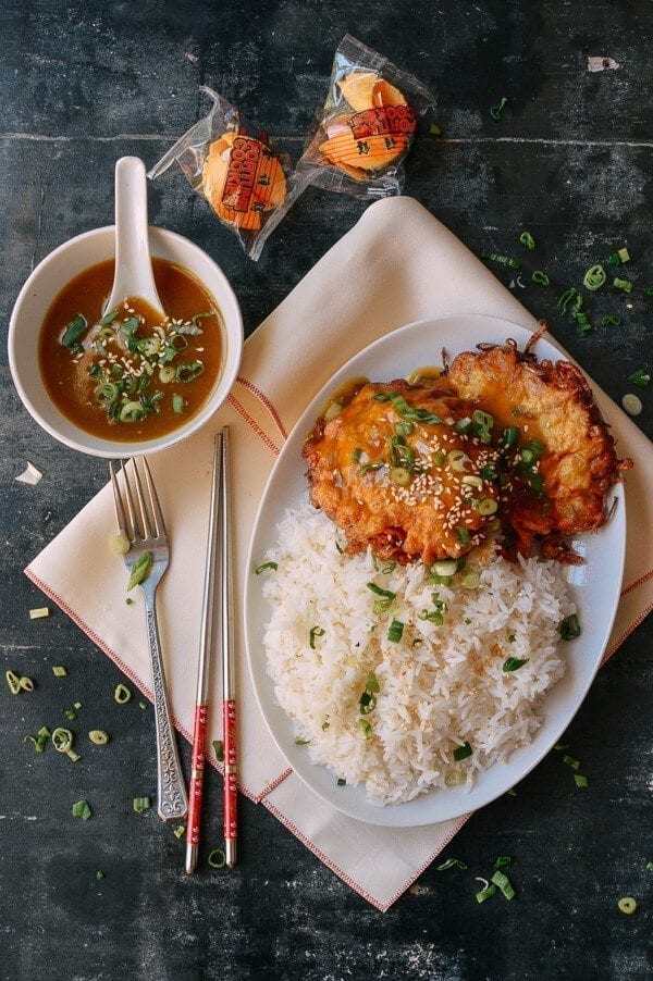Chicken Egg Foo Young Chinese Takeout Recipe - The Woks of Life