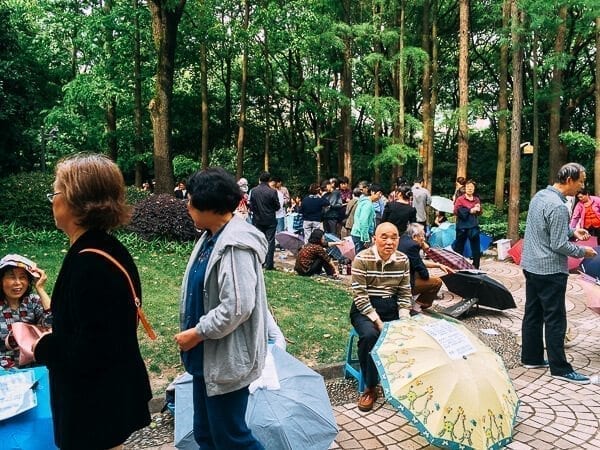 Seeking Love in Shanghai: The People’s Park Matchmaking Corner, by thewoksoflife.com