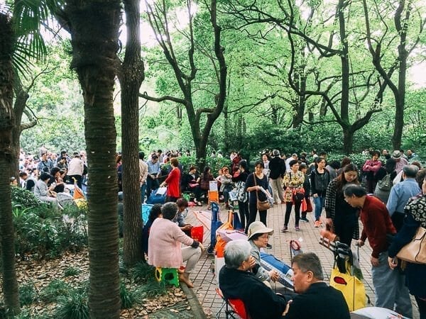 Seeking Love in Shanghai: The People’s Park Matchmaking Corner, by thewoksoflife.com