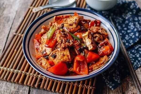 Hunan Pork and Tofu Spicy Stir Fry, by thewoksoflife.com