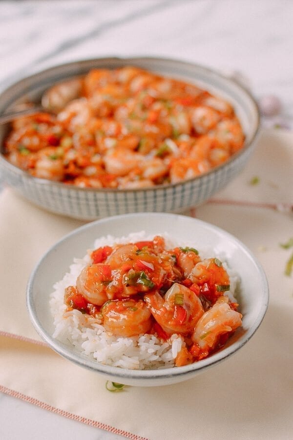 Szechuan Shrimp, by thewoksoflife.com