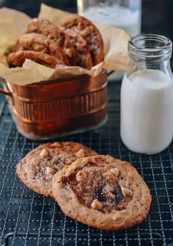 Peanut Butter and Jelly Cookies