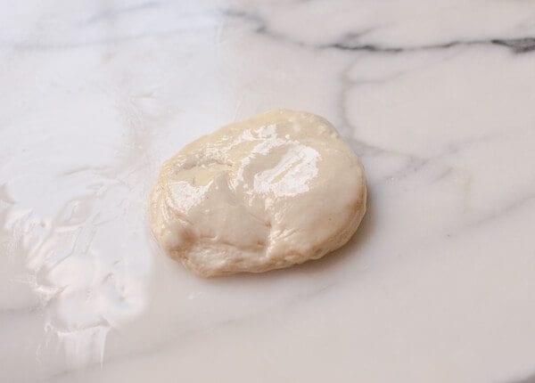 oiled dough , by thewoksoflife.com