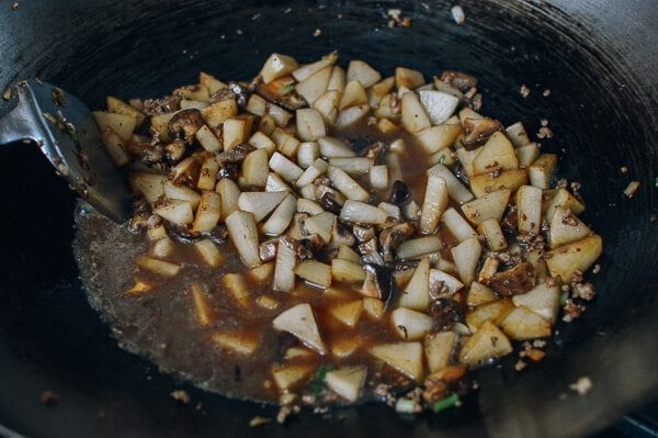 Braised Turnip Rice Bowls, by thewoksoflife.com