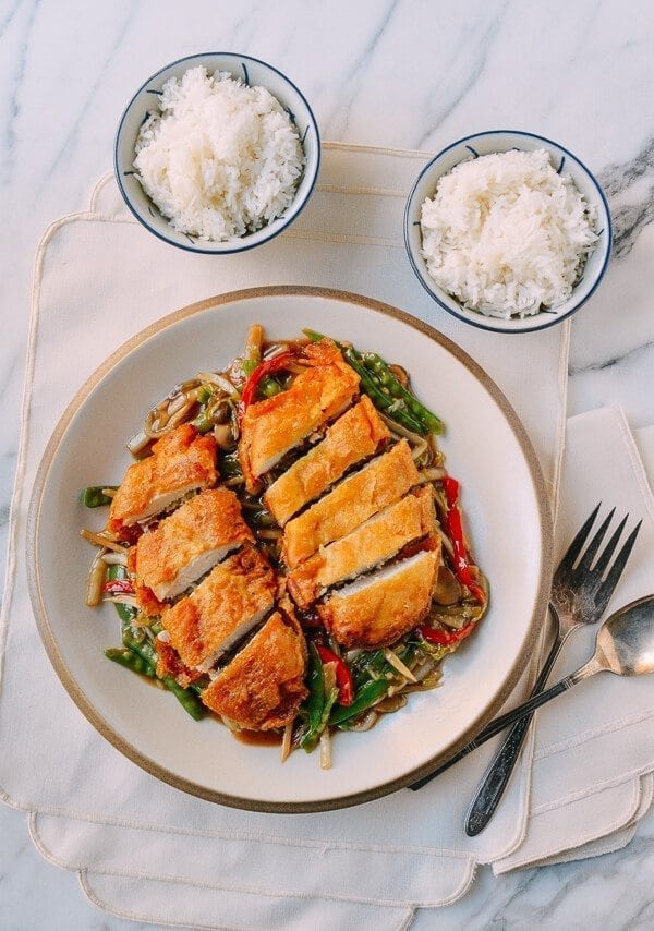 Polynesian Chicken - A Retro Chinese Restaurant Dish, by thewoksoflife.com