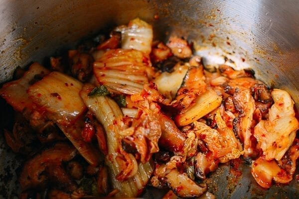 Quick and Easy Kimchi Ramen, by thewoksoflife.com