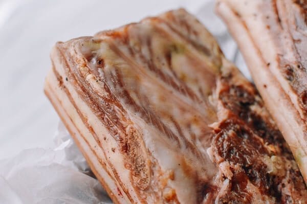 Homemade Chinese Salted Pork (腌咸肉), by thewoksoflife.com