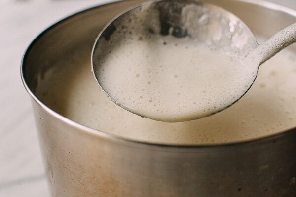 How to Make Soy Milk at Home, by thewoksoflife.com