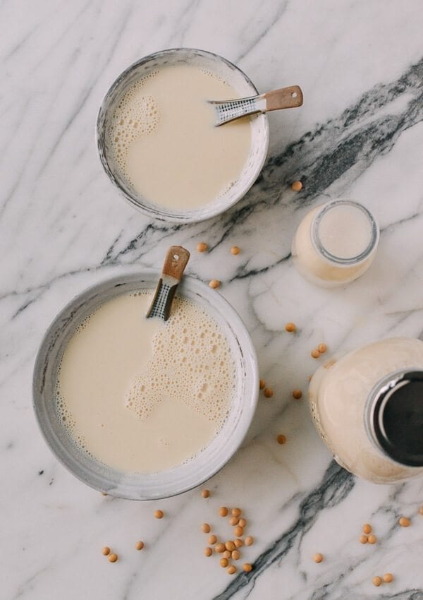 How to Make Soy Milk at Home, by thewoksoflife.com
