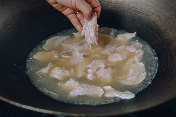 Sichuan Boiled Fish (Shui Zhu Yu, 水煮鱼), by thewoksoflife.com