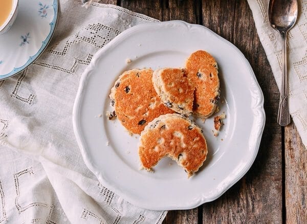 Traditional Welsh Cakes Recipe from Mary Berry, by thewoksoflife.com