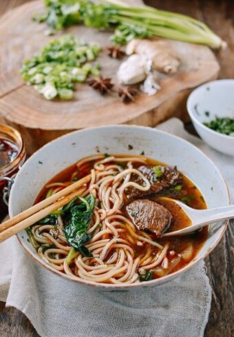 Braised Beef Noodle Soup (红烧牛肉面) - The Woks of Life