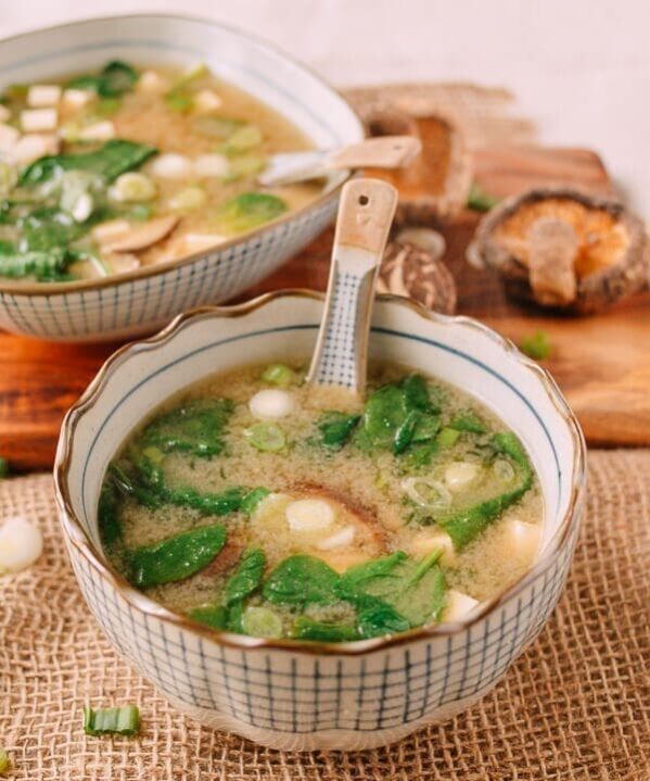 Superfood Miso Soup, by thewoksoflife.com