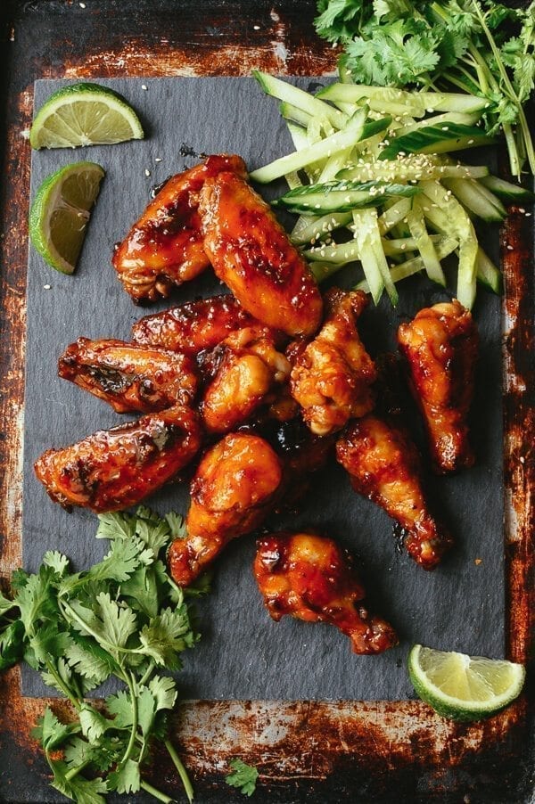 Fish Sauce Chicken Wings - Vietnamese Style, by thewoksoflife.com