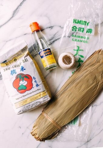 Alkaline Rice Jianshui Zong (Alkaline Rice Dumplings - 碱水粽) - The Woks of Life