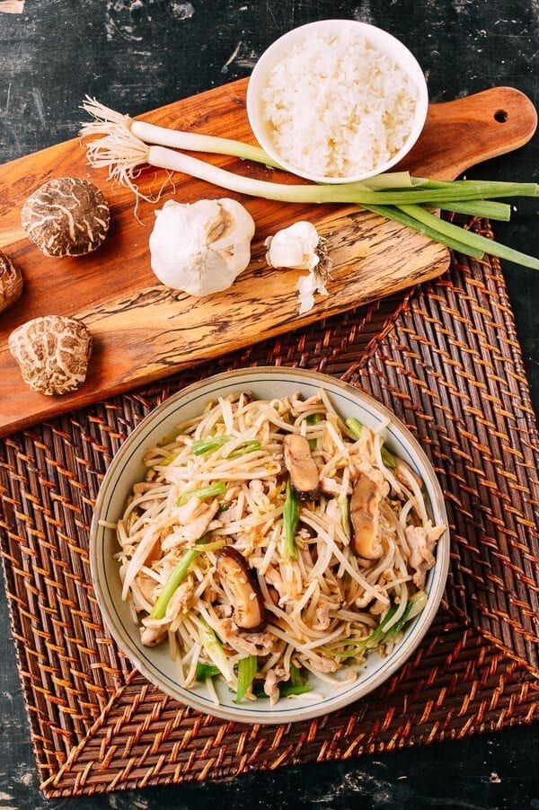 Chicken and Bean Sprouts, by thewoksoflife.com
