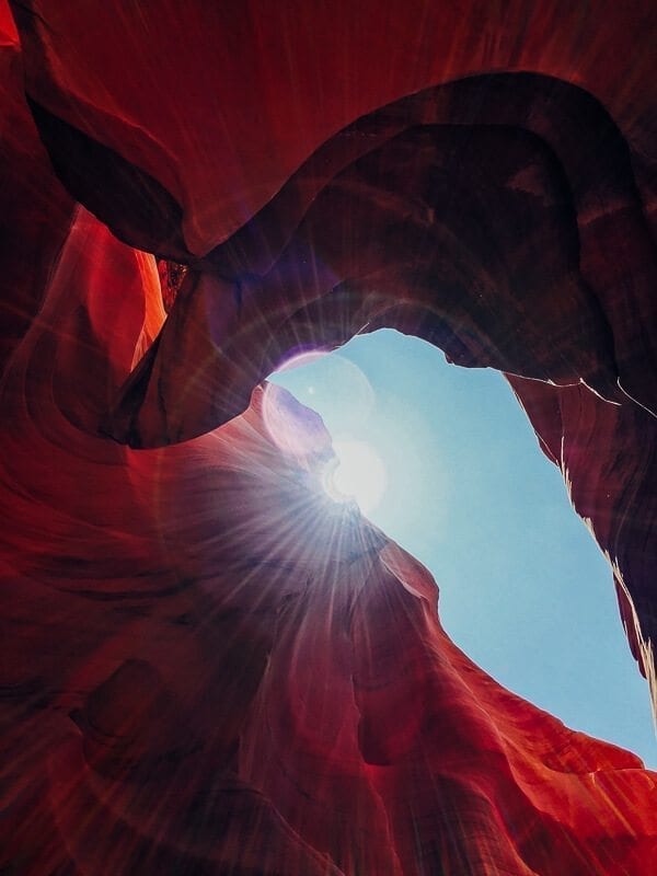 Antelope Canyon, by thewoksoflife.com