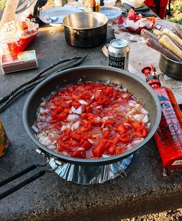 Campfire Beef Stew, by thewoksoflife.com