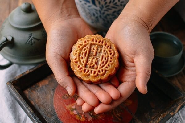 a Mooncake and mid-autumn festival foods, by thewoksoflife.com