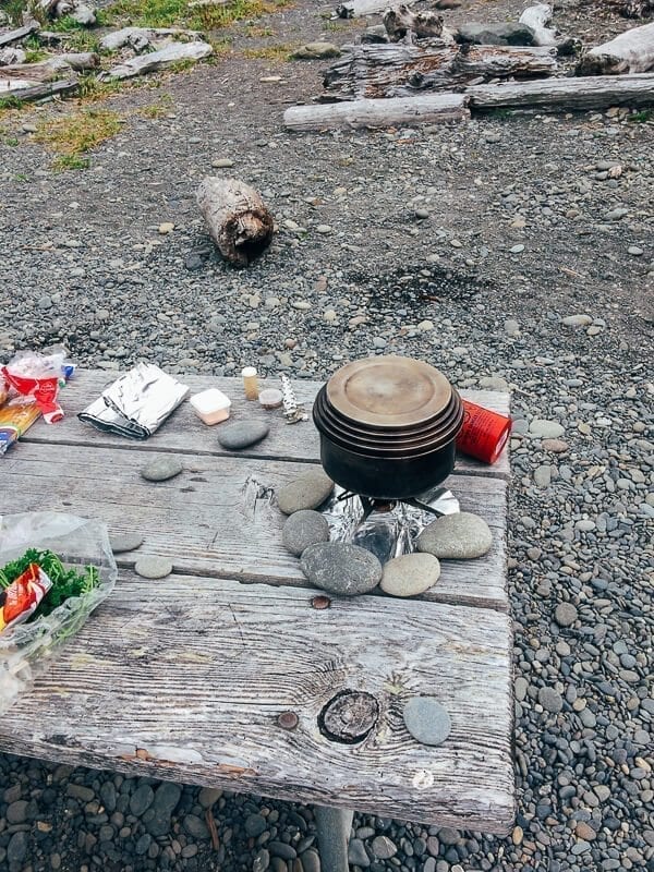 Camping Meals, by thewoksoflife.com