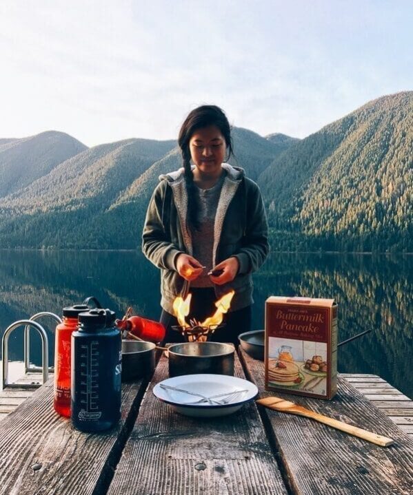 Camping Meals & The Art of Cooking Outside, by thewoksoflife.com