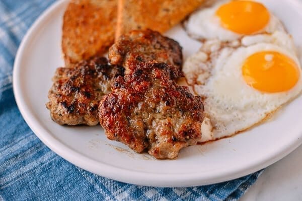 Our Homemade Breakfast Sausage Recipe, by thewoksoflife.com