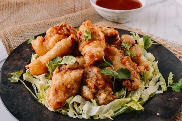 Chinese Deep Fried Oysters, by thewoksoflife.com