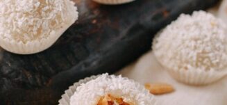 Coconut Peanut Mochi (糯米糍), by thewoksoflife.com