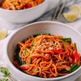 Red Curry Noodles with Chicken, by thewoksoflife.com