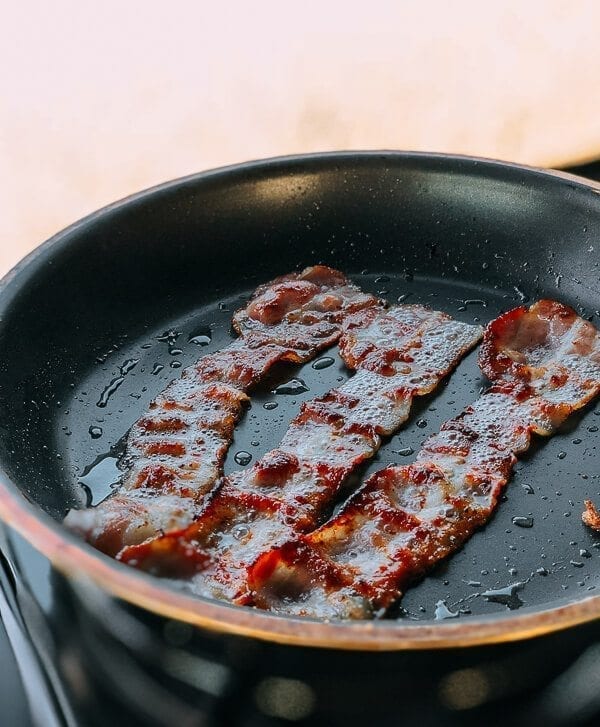 Cooking Bacon Camping