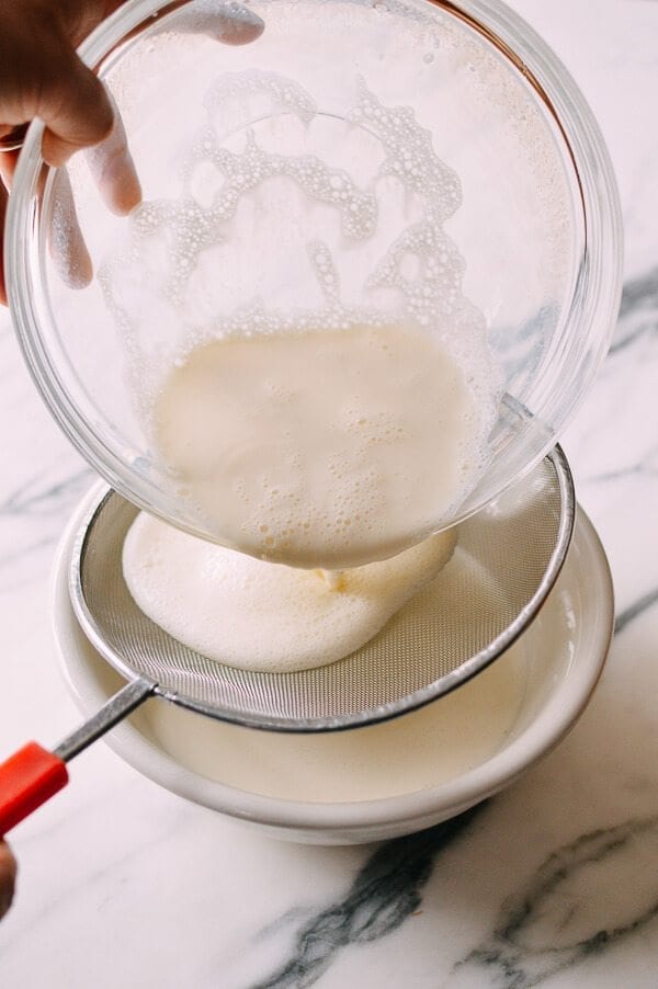 Cantonese Steamed Milk Egg Pudding (双皮奶), by thewoksoflife.com