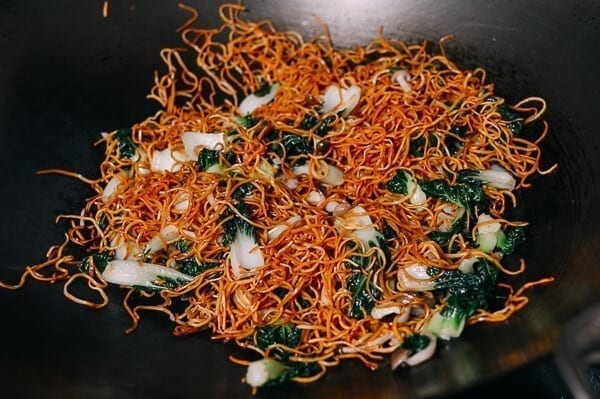 Vegetable Chow Mein Noodles, by thewoksoflife.com