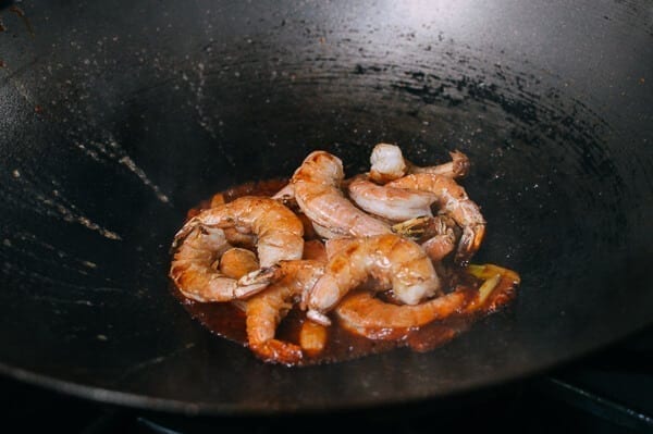 Ketchup Shrimp Stir-fry, by thewoksoflife.com