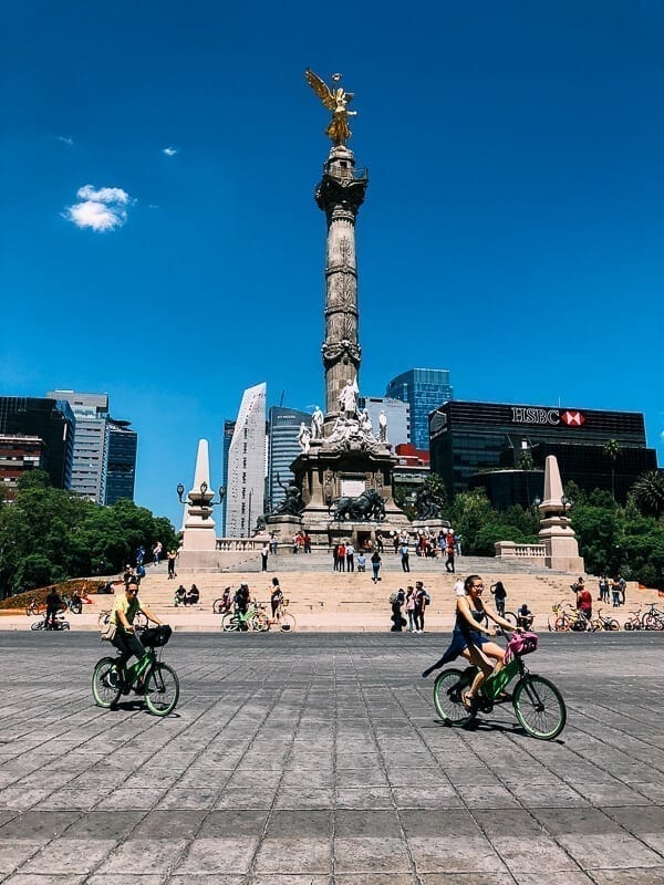 Mexico City Paseo De La Reforma