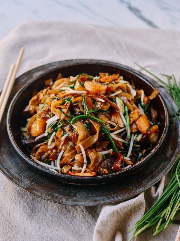 Char Kway Teow Malaysian Stir-fried Rice Noodles, by thewoksoflife.com
