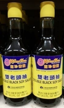 Double Black Soy Sauce by thewoksoflife.com
