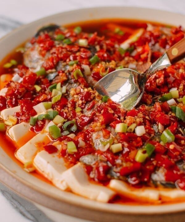 Steamed Tilapia: Hunan-Style Whole Fish, by thewoksoflife.com