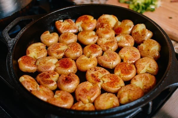 Cumin Potatoes, by thewoksoflife.com