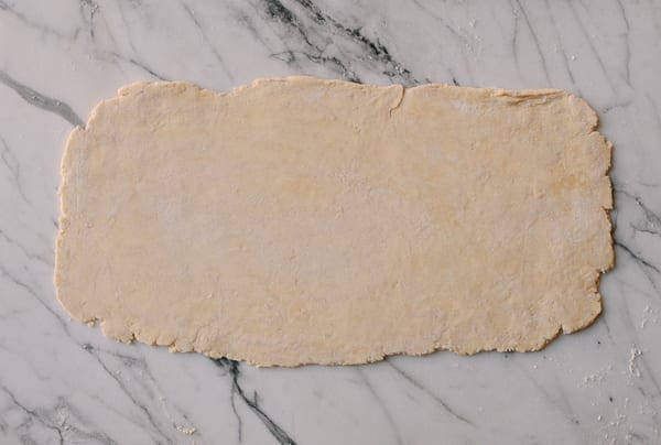 Easy Rough Puff Pastry, by thewoksoflife.com