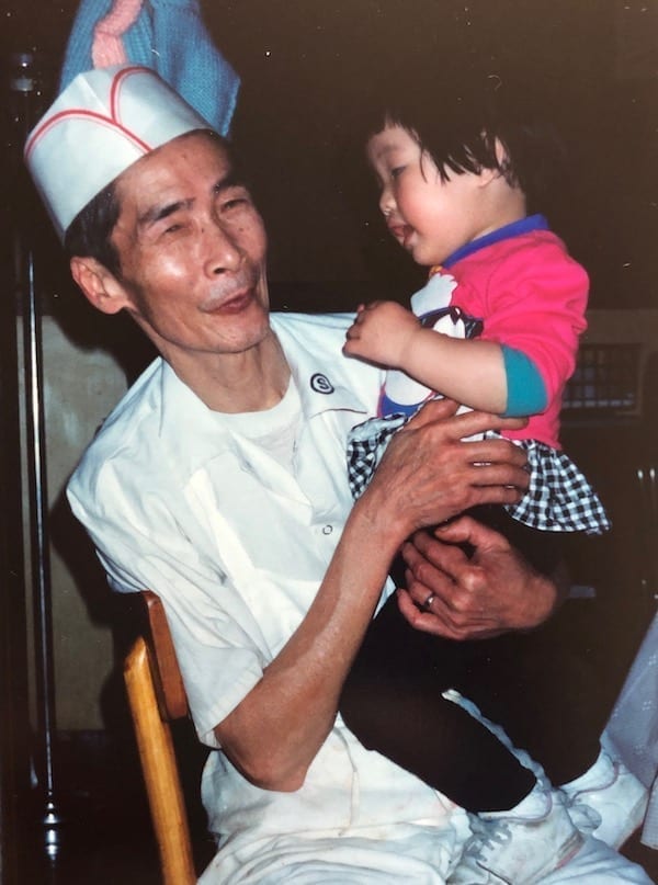 Grandpa with Sarah