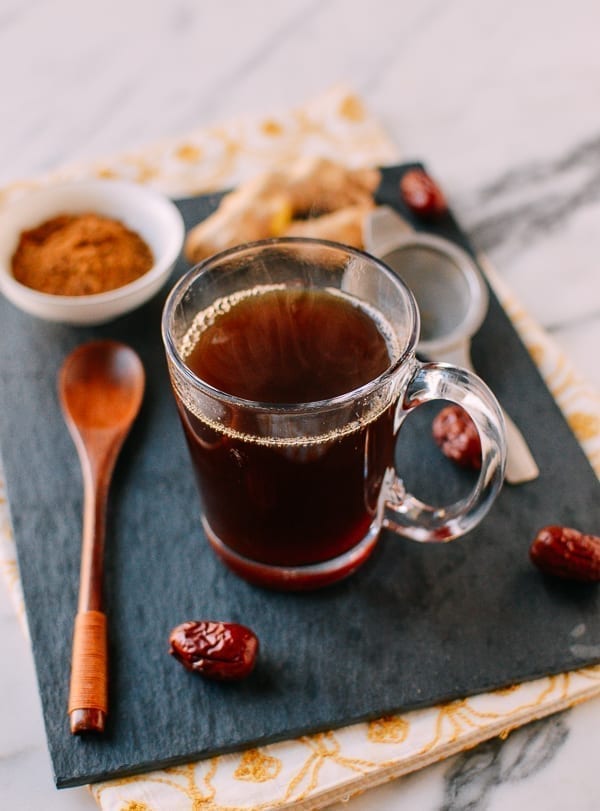 Ginger Tea with Red Dates, by thewoksoflife.com