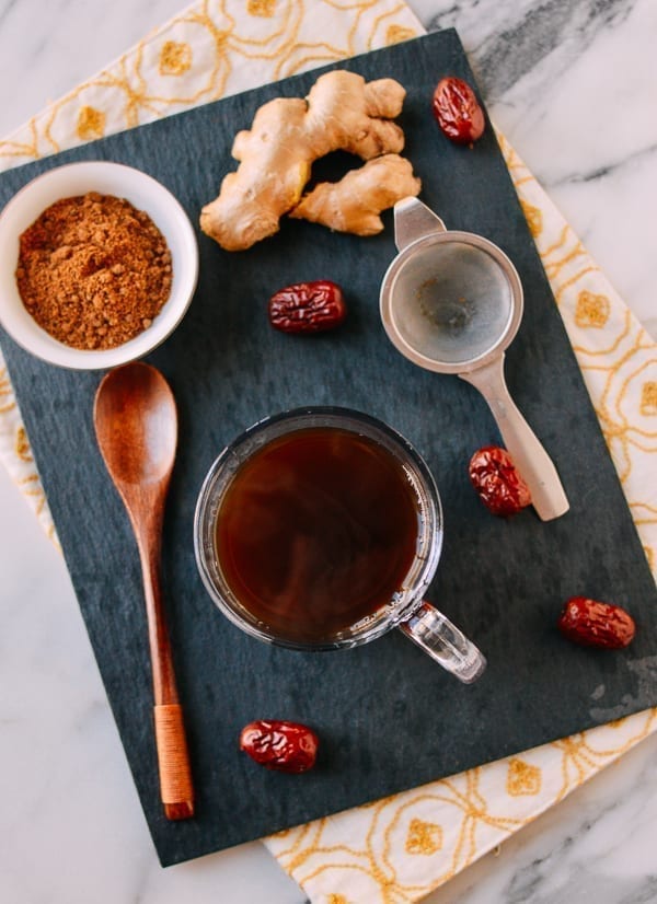 Ginger Tea with Chinese Jujube, thewoksoflife.com