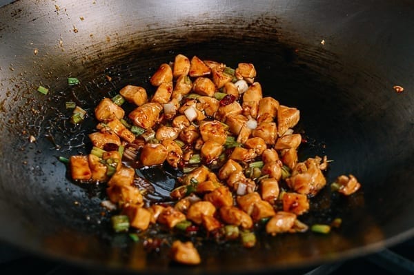 Cooking Kung Pao Chicken, thewoksoflife.com