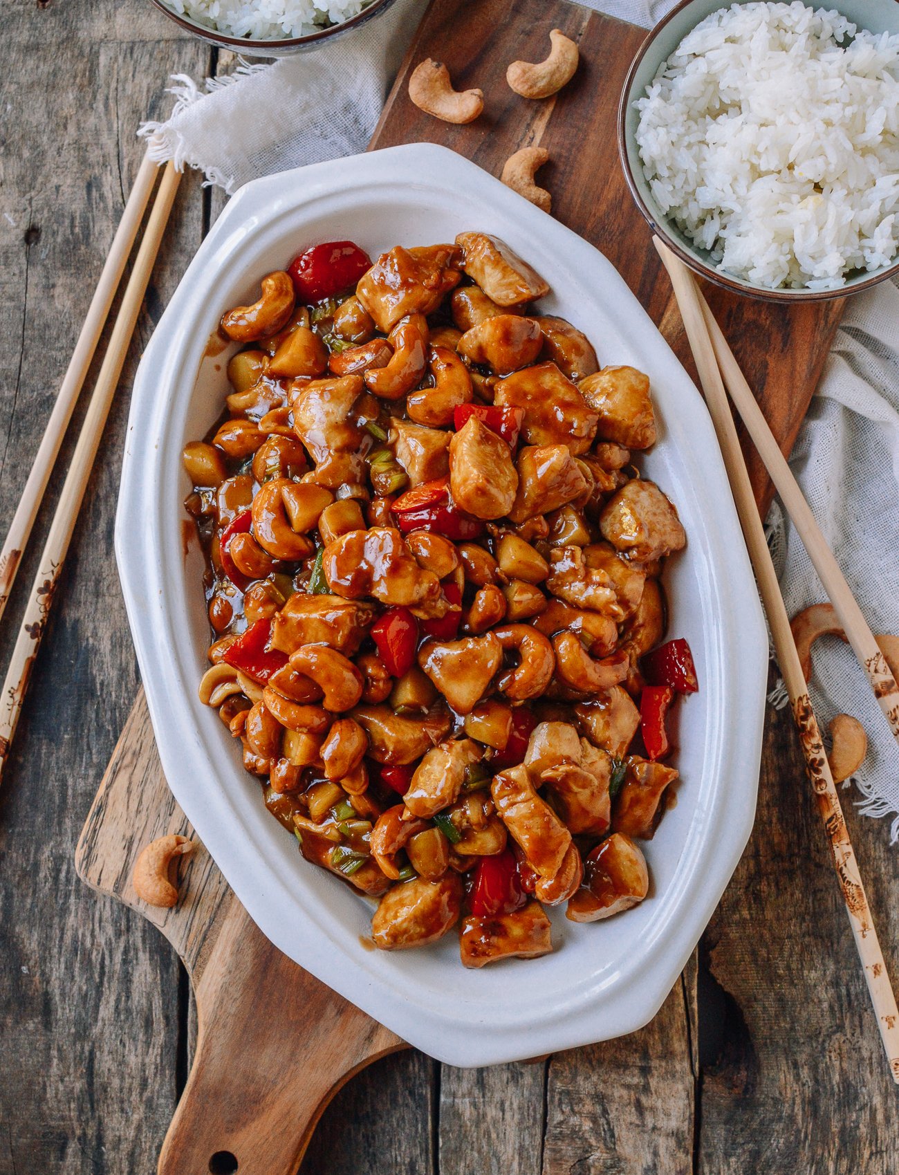 Chinese Cashew Chicken Stir-fry