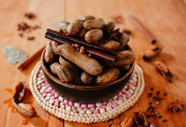 Chinese boiled peanuts, thewoksoflife.com