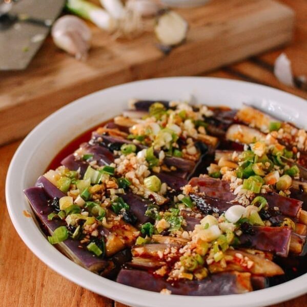 Chinese Steamed Eggplant, thewoksoflife.com