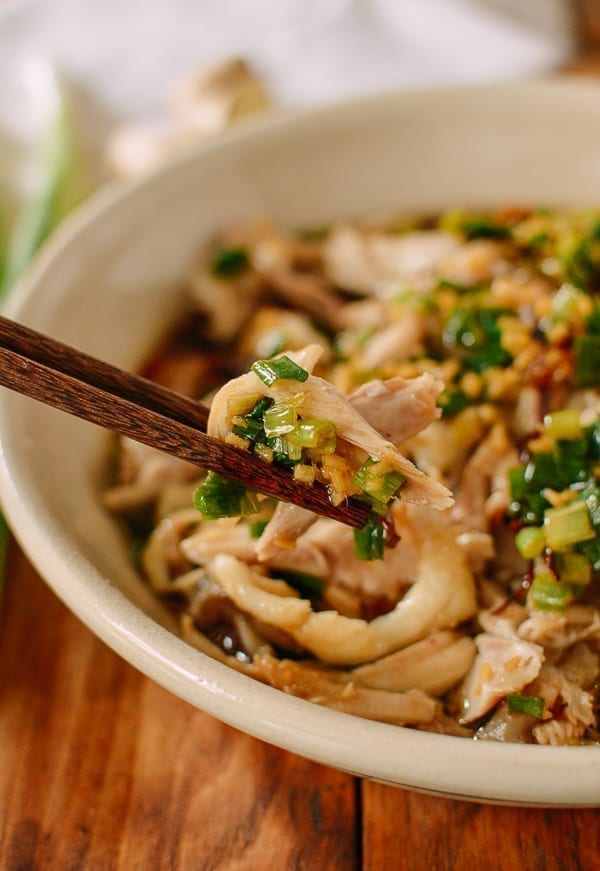 Chinese Poached Chicken Recipe, thewoksoflife.com
