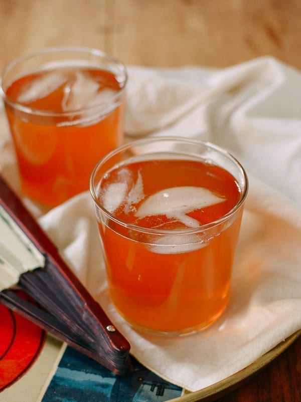 Chinese Hawthorn Iced Tea, thewoksoflife.com